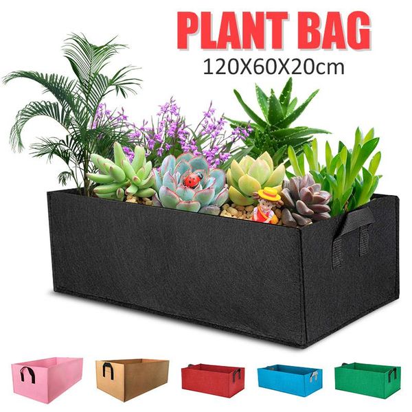 planters & pots grow plant bag 120x60x20cm garden bed anti-corrosion outdoor vegetable planter non-woven fabric seedling potted plant, flowe
planters & pots grow plant bag 120x60x20cm garden bed anti-corrosion outdoor vegetable planter non-woven fabric seedling potted plant, flowe