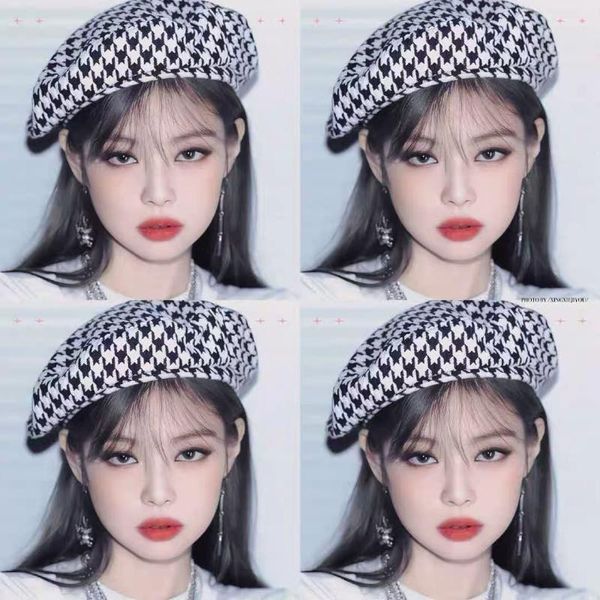 caps & hats autumn and winter thousand bird lattice beret hat women korean versatile fashion bud knit, Yellow
caps & hats autumn and winter thousand bird lattice beret hat women korean versatile fashion bud knit, Yellow