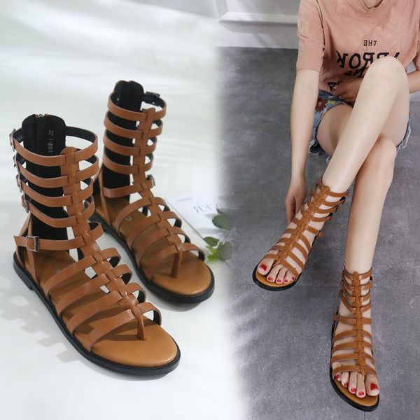 boots toe spring and summer open 2021 fashion versatile back zipper high shoes cool flat bottom roman women's sandals, Black
boots toe spring and summer open 2021 fashion versatile back zipper high shoes cool flat bottom roman women's sandals, Black