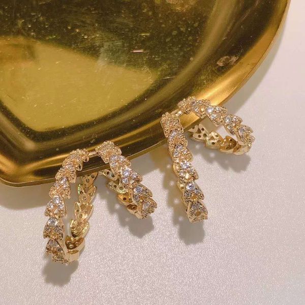 single rings 2021 trend wheat bone clip simplicity s piercing ear cubic zircon women gold color jewelry, Golden
single rings 2021 trend wheat bone clip simplicity s piercing ear cubic zircon women gold color jewelry, Golden