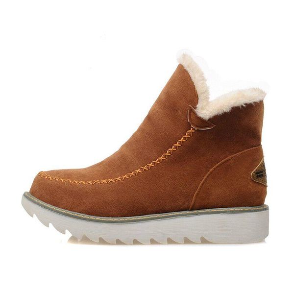boots winter women snow round toe ankle warm plush 2021 black beige brown flats shoes female slip-on platform
boots winter women snow round toe ankle warm plush 2021 black beige brown flats shoes female slip-on platform