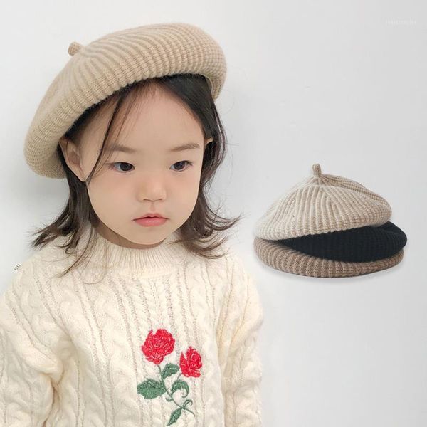 berets children knitting autumn winter korean version girl painter hat accessories solid color kids party cap fashion bonnet, Blue;gray
berets children knitting autumn winter korean version girl painter hat accessories solid color kids party cap fashion bonnet, Blue;gray