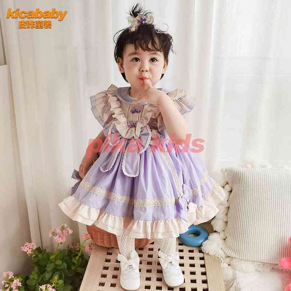 2021 summer baby spanish girls lolita puffy princess children's dress, Red;yellow
2021 summer baby spanish girls lolita puffy princess children's dress, Red;yellow