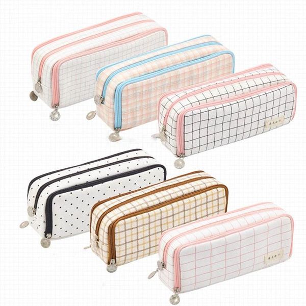 large capacity pencil case kawaii canvas pencilcase pen supplies bag storage box stationery pouch school bags
large capacity pencil case kawaii canvas pencilcase pen supplies bag storage box stationery pouch school bags