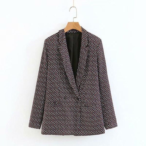 women's jackets fashion women xl60-1622 european and american print jacket, Black;brown
women's jackets fashion women xl60-1622 european and american print jacket, Black;brown