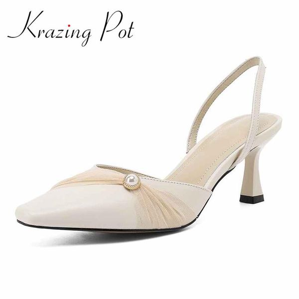 krazing pot cow leather square toe shallow thin high heel pearl fairly wedding dance party beauty girl slip on women sandals l55, Black
krazing pot cow leather square toe shallow thin high heel pearl fairly wedding dance party beauty girl slip on women sandals l55, Black