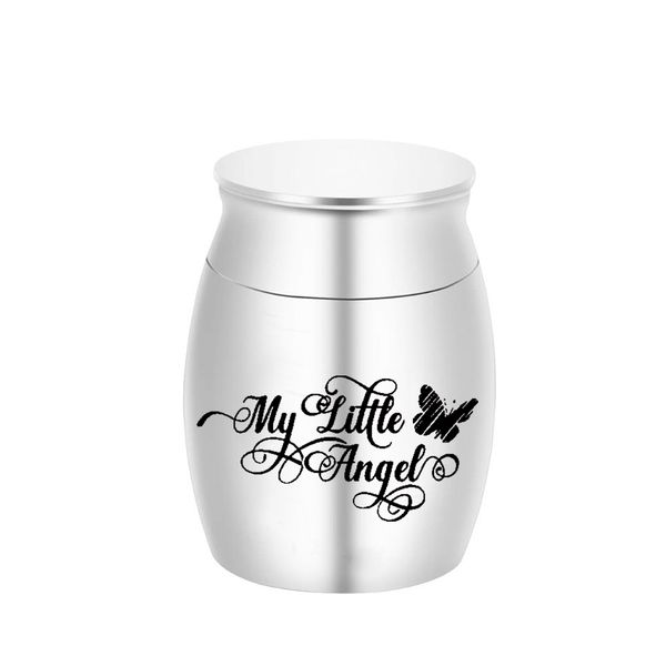 cremation urn pendant aluminum alloy metal butterfly printing pet/human ashes memorial mini non-deformablel jar, Silver
cremation urn pendant aluminum alloy metal butterfly printing pet/human ashes memorial mini non-deformablel jar, Silver