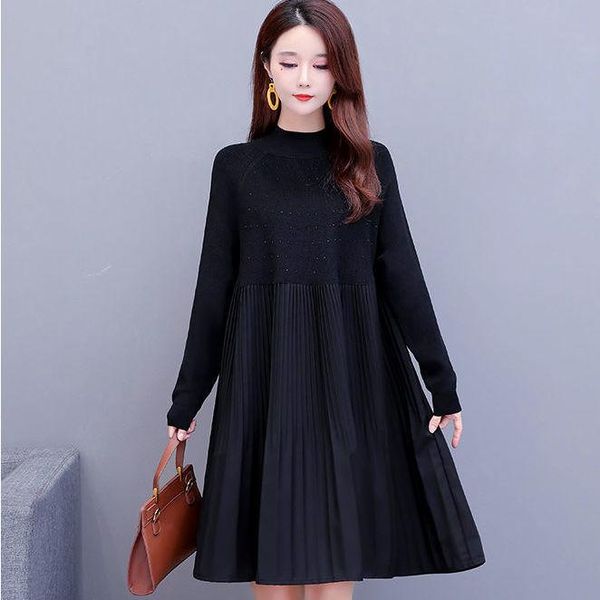 autumn korean fashion maternity dress long sleeve knit patchwork pleated loose clothes for pregnant women pregnancy clothing dresses, White
autumn korean fashion maternity dress long sleeve knit patchwork pleated loose clothes for pregnant women pregnancy clothing dresses, White