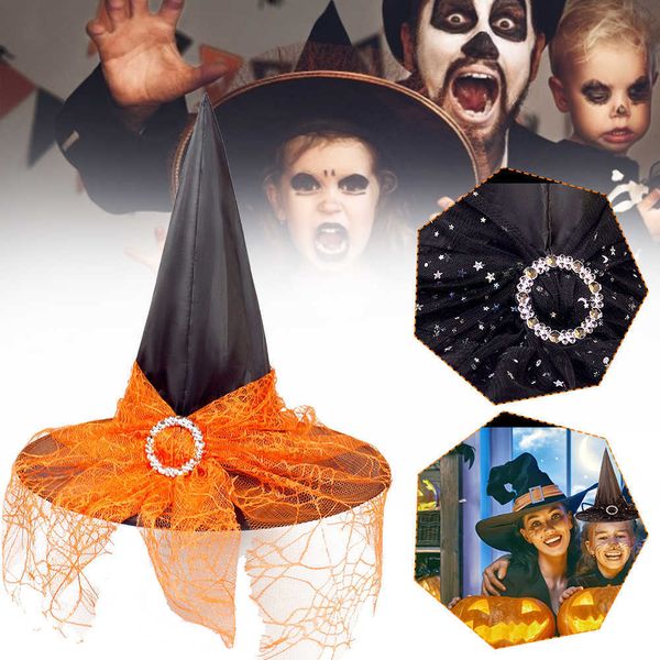 witch orange/black wide brim hat for halloween party props cosplay costume accsori children
witch orange/black wide brim hat for halloween party props cosplay costume accsori children