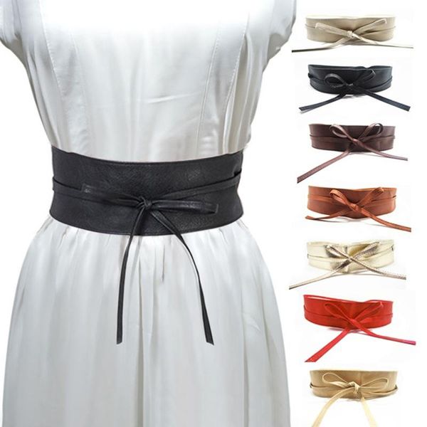 belts wide belt women faux leather dress fashion ring waistband femme coat decorated lace up girdle cummerbunds female corset, Black;brown
belts wide belt women faux leather dress fashion ring waistband femme coat decorated lace up girdle cummerbunds female corset, Black;brown