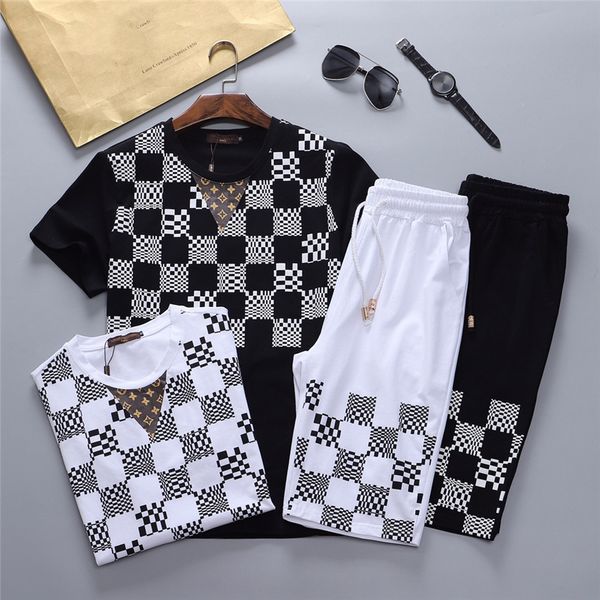 2021 men's tracksuits classic stripes spring and autumn lovers short sleeves designer luxury sports suit sportswear outdoor leisure spo, Gray
2021 men's tracksuits classic stripes spring and autumn lovers short sleeves designer luxury sports suit sportswear outdoor leisure spo, Gray