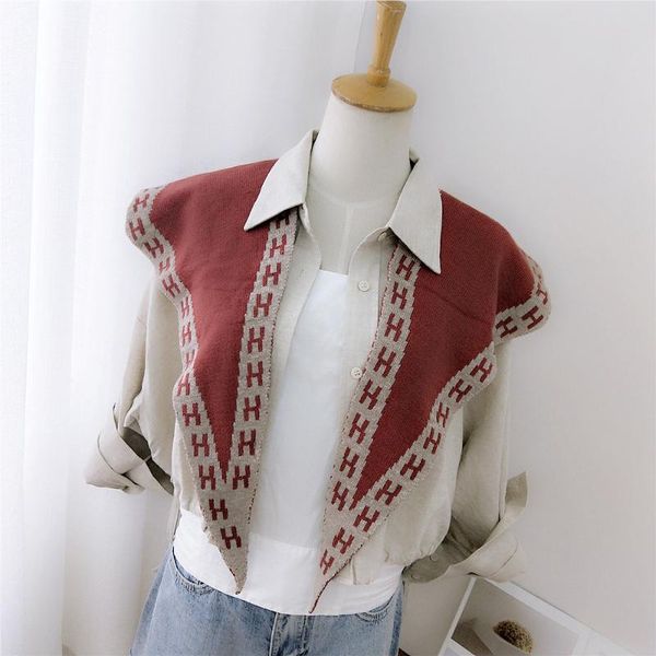 knit double-faced shawl scarf 2021 winter women long skinny small female neckerchief scarves d138, Blue;gray 
knit double-faced shawl scarf 2021 winter women long skinny small female neckerchief scarves d138, Blue;gray
