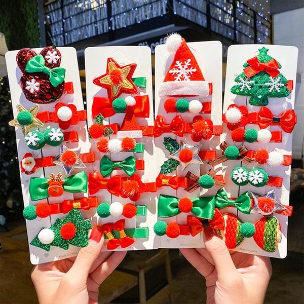 hair clips & barrettes christmas hairpin set bowknot tree snowflake elderly duckbill clip children's cute accessories gifts, Golden;silver
hair clips & barrettes christmas hairpin set bowknot tree snowflake elderly duckbill clip children's cute accessories gifts, Golden;silver