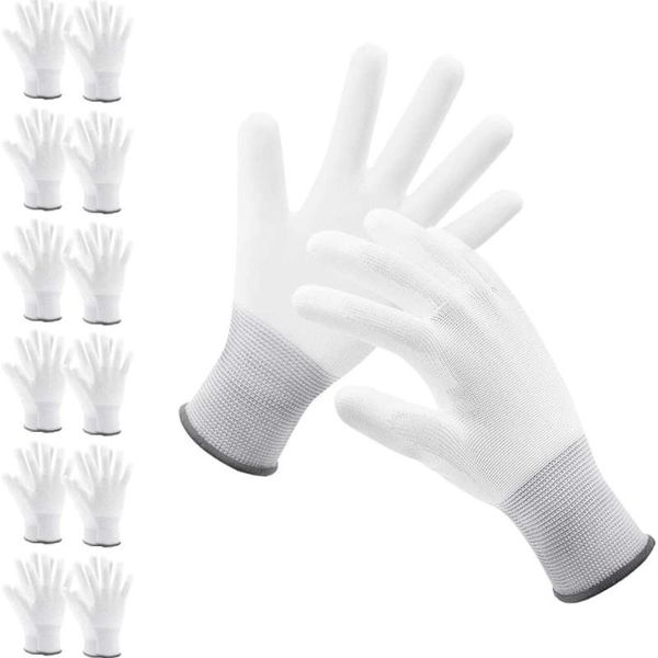 disposable gloves 12pairs ultra-thin polyurethane coated gardening and work gloves, plain nylon knit glove, white/black/grey several color g
disposable gloves 12pairs ultra-thin polyurethane coated gardening and work gloves, plain nylon knit glove, white/black/grey several color g