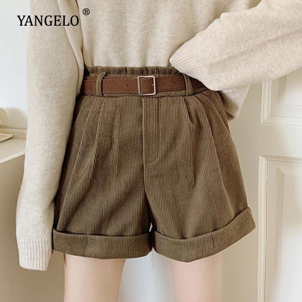 yangelo office lady shorts women autumn winter high waist loose casual belt solid wide leg student black girl women's, White;black
yangelo office lady shorts women autumn winter high waist loose casual belt solid wide leg student black girl women's, White;black