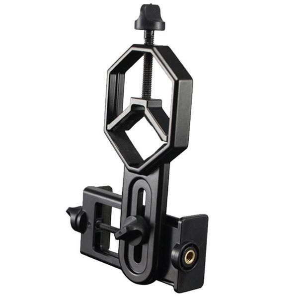 black adjustable metal/abs cellphone adapter mount microscope spotting scope telescope clip bracket mobile phone stand holder cell mounts & 
black adjustable metal/abs cellphone adapter mount microscope spotting scope telescope clip bracket mobile phone stand holder cell mounts &