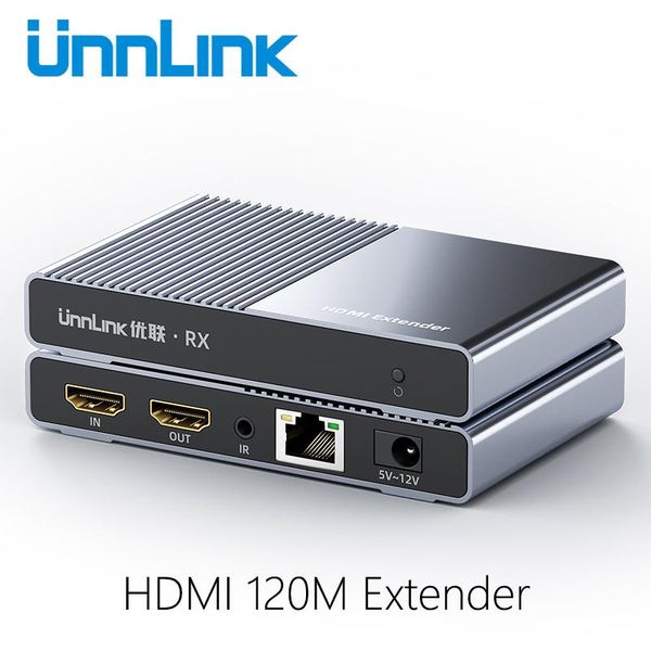 audio cables & connectors unnlink 1 to many 120m extender with local output fhd 1080p@60hz ip/tcp cat6/7 network lan rj45 ethernet ir t
audio cables & connectors unnlink 1 to many 120m extender with local output fhd 1080p@60hz ip/tcp cat6/7 network lan rj45 ethernet ir t