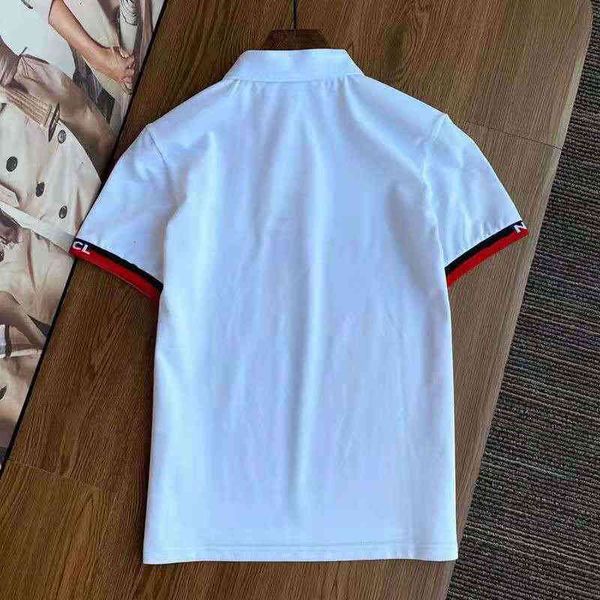 Men's Polos designer monclair luxury letter embroidery mens women polo shirt fashion double bead brand boutique solid color top short Tees CQI0, White;black
Men's Polos designer monclair luxury letter embroidery mens women polo shirt fashion double bead brand boutique solid color top short Tees CQI0, White;black