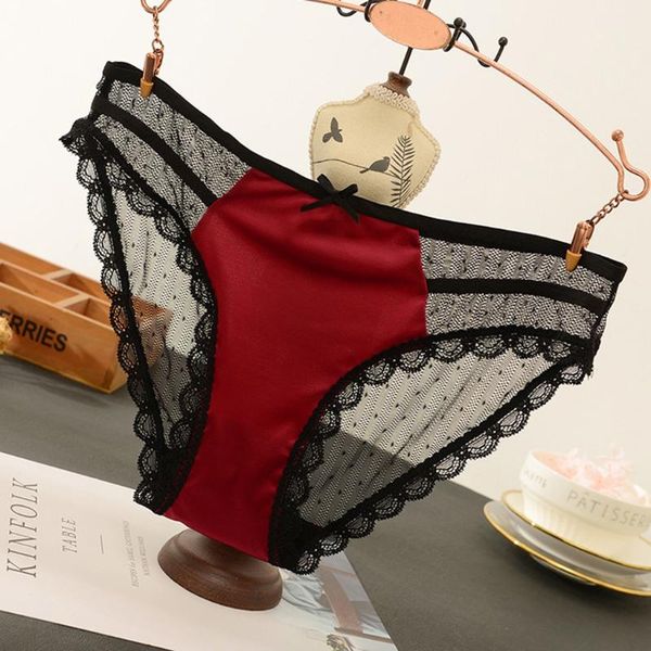 women's panties ladies mesh women's underwear transparent lace lingerie breathable soft thongs mid low-waist briefs intimates, Black;pink
women's panties ladies mesh women's underwear transparent lace lingerie breathable soft thongs mid low-waist briefs intimates, Black;pink