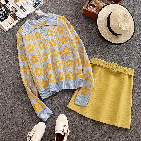 two piece dress sweater suit skirt two-piece autumn and winter 2021 temperament korean knitted woolen, White
two piece dress sweater suit skirt two-piece autumn and winter 2021 temperament korean knitted woolen, White
