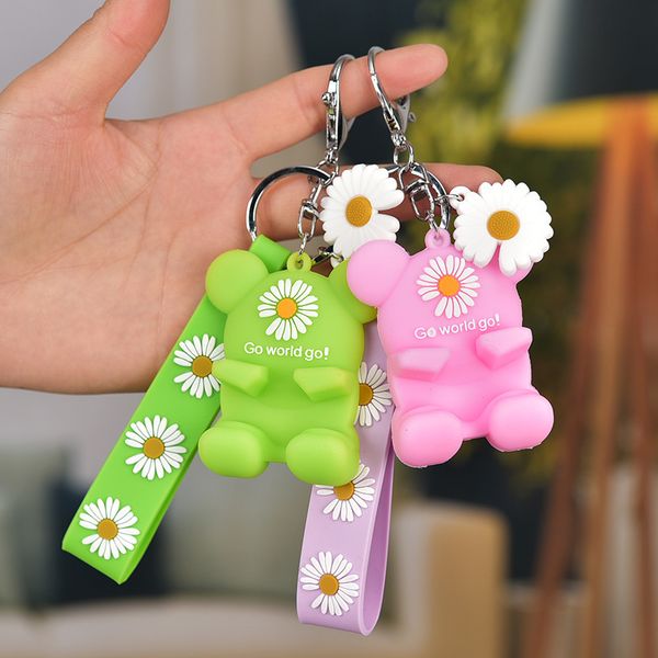 internet red daisy mobile phone bracket glue dripping cartoon personality trend car key chain ring bag pendanta1, Silver
internet red daisy mobile phone bracket glue dripping cartoon personality trend car key chain ring bag pendanta1, Silver