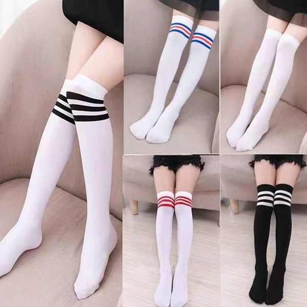 student tube socks veet dance white black stripe knee football socks, Black;white
student tube socks veet dance white black stripe knee football socks, Black;white