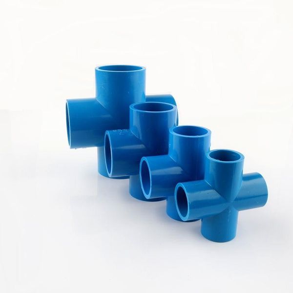 2-10pcs 20/25/32/40/50mm blue pvc four connector garden irrigation water pipe aquarium adapter watering equipments
2-10pcs 20/25/32/40/50mm blue pvc four connector garden irrigation water pipe aquarium adapter watering equipments