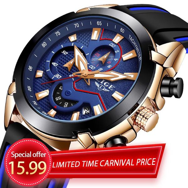 wristwatches 2021 6.18 activity lige fashion men watch 30atm waterproof sport chronograph quartz relogio masculino, Slivery;brown
wristwatches 2021 6.18 activity lige fashion men watch 30atm waterproof sport chronograph quartz relogio masculino, Slivery;brown