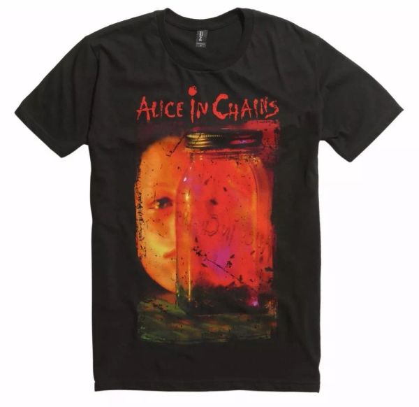 Alice In Chain JAR OF FLIES T-Shirt NEW Authentic & Licensed Front & Back Design, White;black
Alice In Chain JAR OF FLIES T-Shirt NEW Authentic & Licensed Front & Back Design, White;black