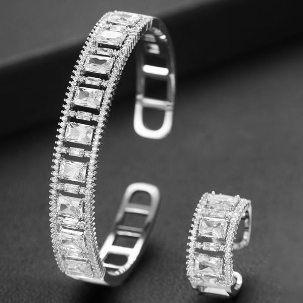 earrings & necklace godki luxury saudi arabia bangle ring set for women full micro cubic zircon pave party wedding arabic dubai jewelry sets, Silver
earrings & necklace godki luxury saudi arabia bangle ring set for women full micro cubic zircon pave party wedding arabic dubai jewelry sets, Silver