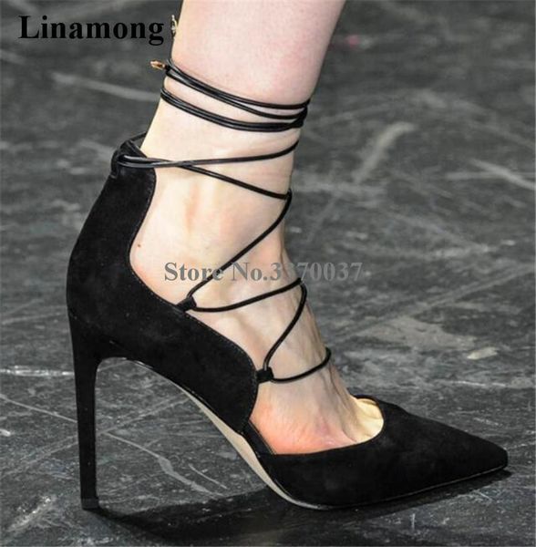 dress shoes linamong women fashion pointed toe suede leather stiletto heel pumps lace-up black beige high heels formal
dress shoes linamong women fashion pointed toe suede leather stiletto heel pumps lace-up black beige high heels formal