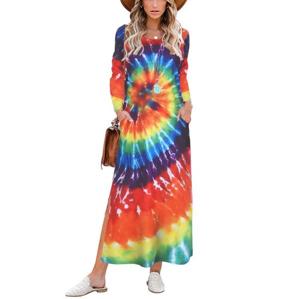 casual dresses 2021 autumn women long dress fashion splice o-neck sleeve irregular loose tie-dye printing gradient, Black;gray
casual dresses 2021 autumn women long dress fashion splice o-neck sleeve irregular loose tie-dye printing gradient, Black;gray