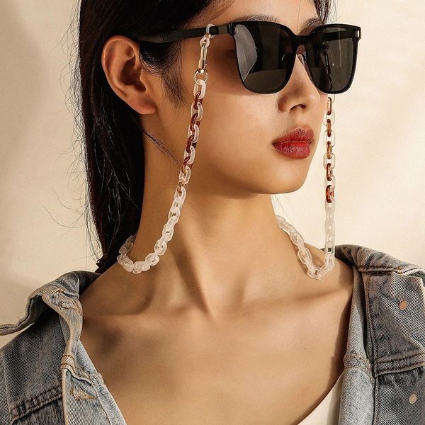 2021 chic hip hop acrylic eleglasses chain holder fashion women anti-slip sunglasses jewelry
2021 chic hip hop acrylic eleglasses chain holder fashion women anti-slip sunglasses jewelry