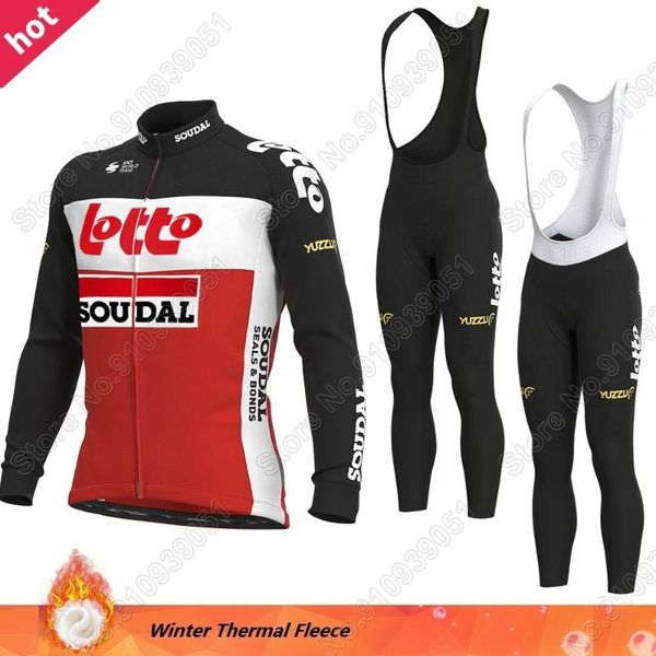 racing sets 2021 men lotto souda cycling jersey winter thermal fleece set clothing road bike suit bicycle maillot ropa ciclismo, Black;blue
racing sets 2021 men lotto souda cycling jersey winter thermal fleece set clothing road bike suit bicycle maillot ropa ciclismo, Black;blue