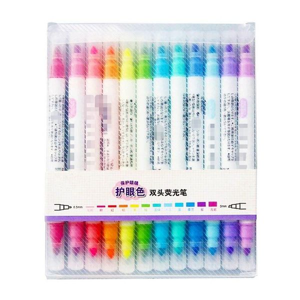 pcs set japanese stationery zebra mild liner double headed watercolor fluorescent pen pastel marker brush highlighter highlighters, Black;red
pcs set japanese stationery zebra mild liner double headed watercolor fluorescent pen pastel marker brush highlighter highlighters, Black;red