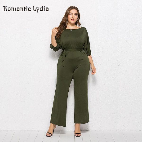 women's jumpsuits & rompers plus size solid office jumpsuit with sashes women 2021 autumn long sleeve overalls female elegant, Black;white
women's jumpsuits & rompers plus size solid office jumpsuit with sashes women 2021 autumn long sleeve overalls female elegant, Black;white