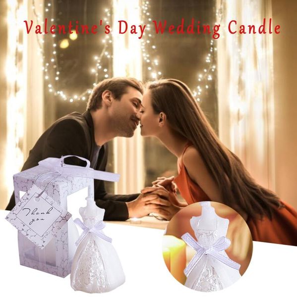 valentine's day creative wedding dress shape candle powered for home birthday party decoration 1pc candles
valentine's day creative wedding dress shape candle powered for home birthday party decoration 1pc candles