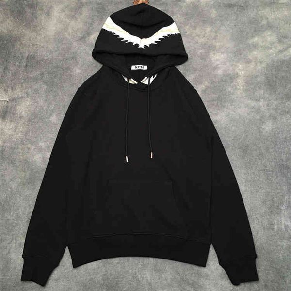 19ss france italy new fashion paris shark teeth print pullover cotton men women mens hoodies sweatshirts, Black
19ss france italy new fashion paris shark teeth print pullover cotton men women mens hoodies sweatshirts, Black