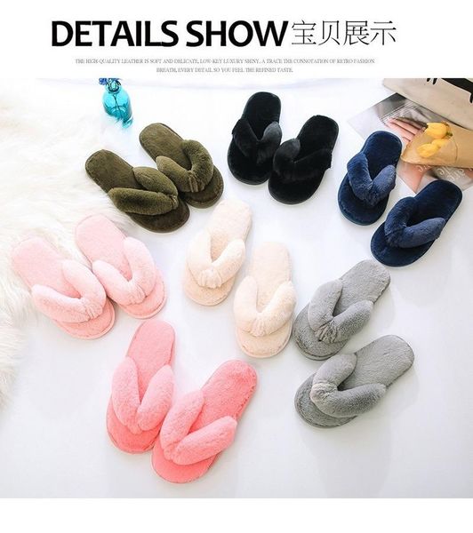 slippers winter women house faux fur warm flat shoes female slip on home furry ladies size 36-41 wholesale, Black
slippers winter women house faux fur warm flat shoes female slip on home furry ladies size 36-41 wholesale, Black