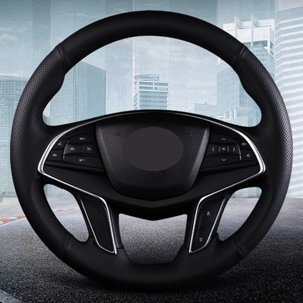 steering wheel covers diy black breathable non-slip genuine leather car accessories cover for atsl xt5 ct6 xts xt4 srx
steering wheel covers diy black breathable non-slip genuine leather car accessories cover for atsl xt5 ct6 xts xt4 srx