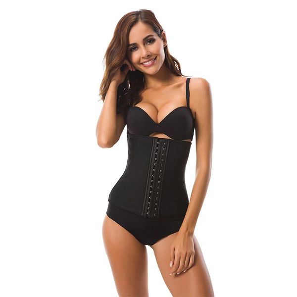 waist trainer corset for women high compression latex sport girdle cincher tummy control body shaper support, Black;gray
waist trainer corset for women high compression latex sport girdle cincher tummy control body shaper support, Black;gray