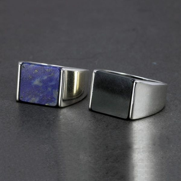 cluster rings solid 925 sterling silver square lapis lazuli agate ring for men natural gemstone simple classic male jewelry, Golden;silver
cluster rings solid 925 sterling silver square lapis lazuli agate ring for men natural gemstone simple classic male jewelry, Golden;silver