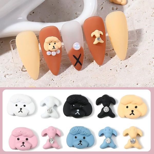 nail art decorations 10 pieces of cartoon teddy accessories 3d japanese cute dog shape diy charm fashion decoration, Silver;gold
nail art decorations 10 pieces of cartoon teddy accessories 3d japanese cute dog shape diy charm fashion decoration, Silver;gold