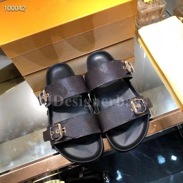 summer slippers slide flat mule 100042 cool effortlessly stylish slides 2 straps with adjusted gold buckles sandals for women logo box large, Black
summer slippers slide flat mule 100042 cool effortlessly stylish slides 2 straps with adjusted gold buckles sandals for women logo box large, Black