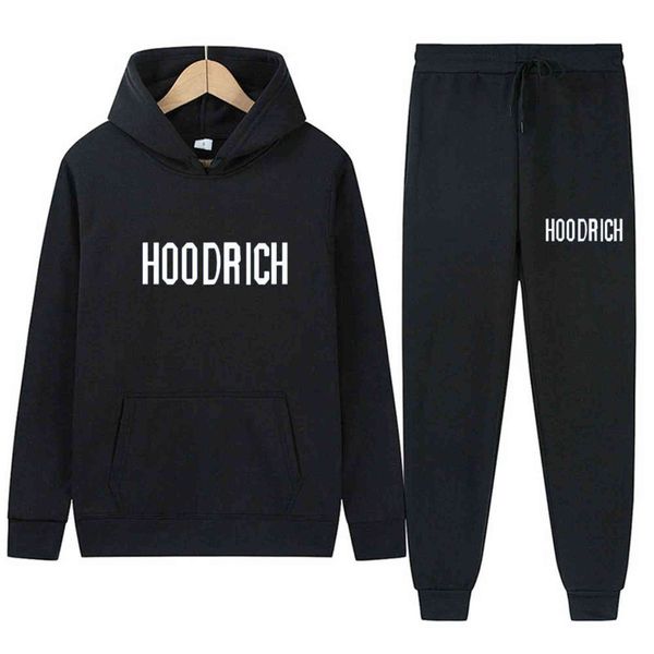 hooded sweater suit hoodrich letter printing suit casual sports suit y211119, Gray
hooded sweater suit hoodrich letter printing suit casual sports suit y211119, Gray