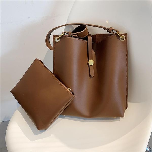 evening bags luxury solid color soft bucket tote shoulder for women large capacity work ladies handbags winter 2021 brown black coffee
evening bags luxury solid color soft bucket tote shoulder for women large capacity work ladies handbags winter 2021 brown black coffee
