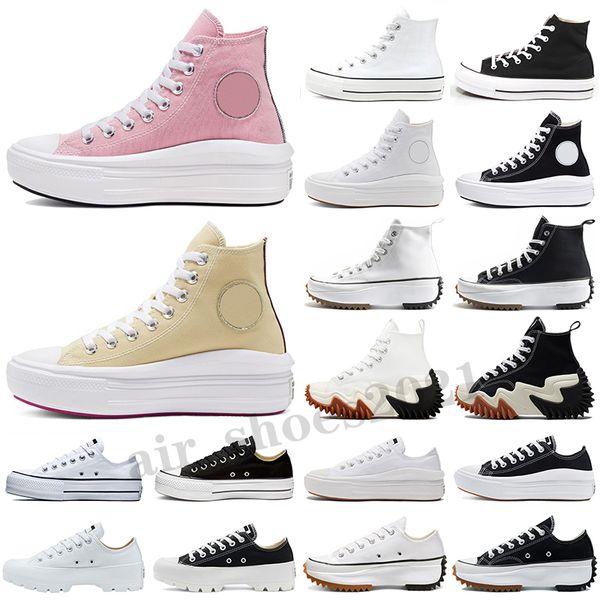 classic men womens move canvas shoes sneaker platform shoe triple black white high low mens women sport sneakers, White;red
classic men womens move canvas shoes sneaker platform shoe triple black white high low mens women sport sneakers, White;red