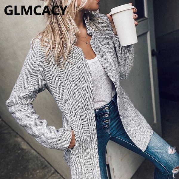 women long sleeve gray blazer elegant slim sport coat smart casual jacket women's suits & blazers, White;black
women long sleeve gray blazer elegant slim sport coat smart casual jacket women's suits & blazers, White;black