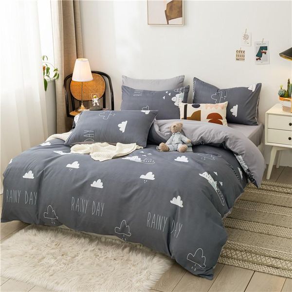 bedding sets cloudy cotton printed pillowcase, quilt cover, bed sheet, size bed, king four-piece set
bedding sets cloudy cotton printed pillowcase, quilt cover, bed sheet, size bed, king four-piece set