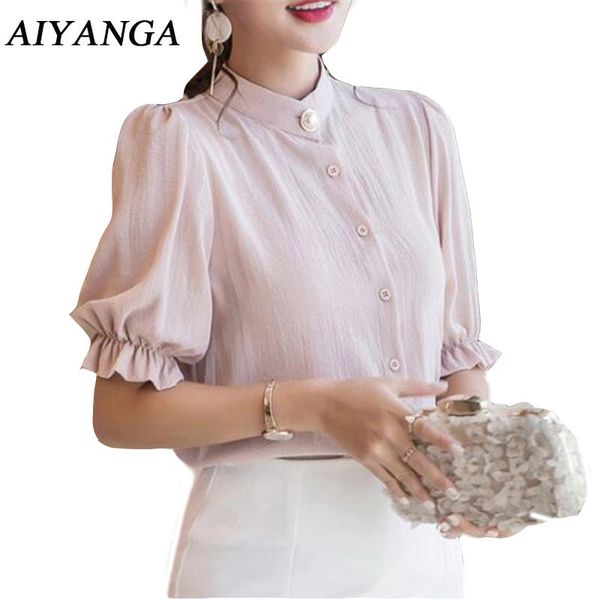 women's blouses & shirts blusas chemise femme short sleeve shirt women 2021 summer ladies chiffon blouse womens clothing plus size xxx, White
women's blouses & shirts blusas chemise femme short sleeve shirt women 2021 summer ladies chiffon blouse womens clothing plus size xxx, White